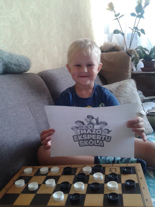 Bērnu radošie darbi Mazo Ekspertu Skolā