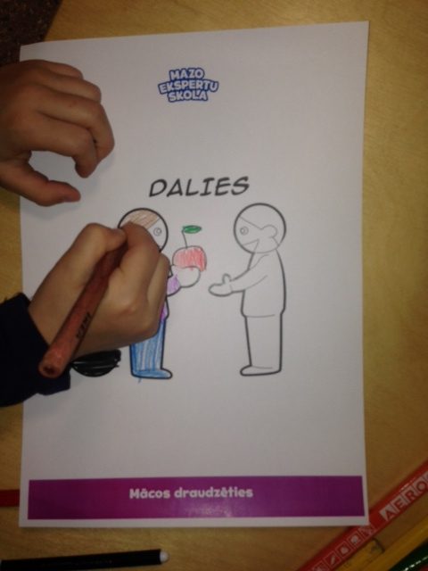 Bērnu radošie darbi Mazo Ekspertu Skolā